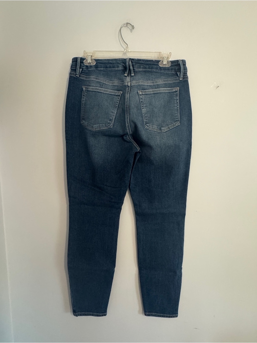 Good American Good Curves Super Compression High-Rise Skinny Jeans- 12 - Picture 6 of 8